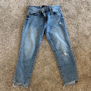 Kut from the Kloth Light Blue Distressed Boyfriend Jeans